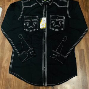 denim double pocket shirt